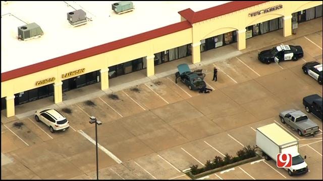 WEB EXTRA: SkyNews 9 Flies Over Reported Bomb Threat In Edmond