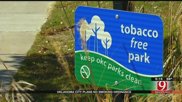 OKC Takes Steps To Ban Smoking At Parks