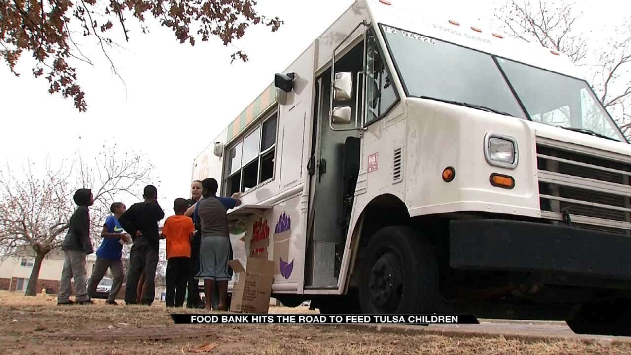 Food Bank Goes Mobile To Feed Hungry Oklahoma Kids