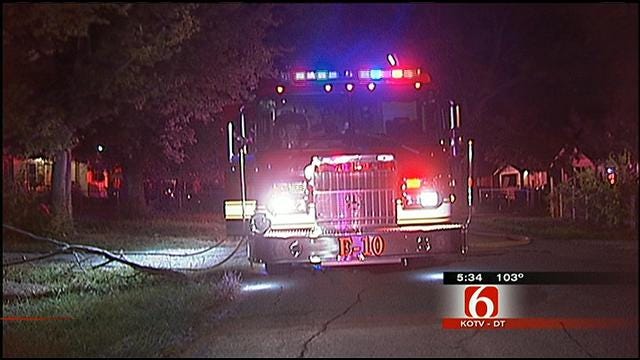 Fire Breaks Out In Vacant Tulsa House