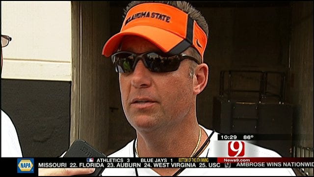 OSU Right On Pace, Gundy Says