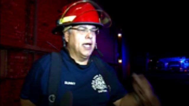 WEB EXTRA: Tulsa Fire Captain Walter Sunny Talks About Apartment Fire