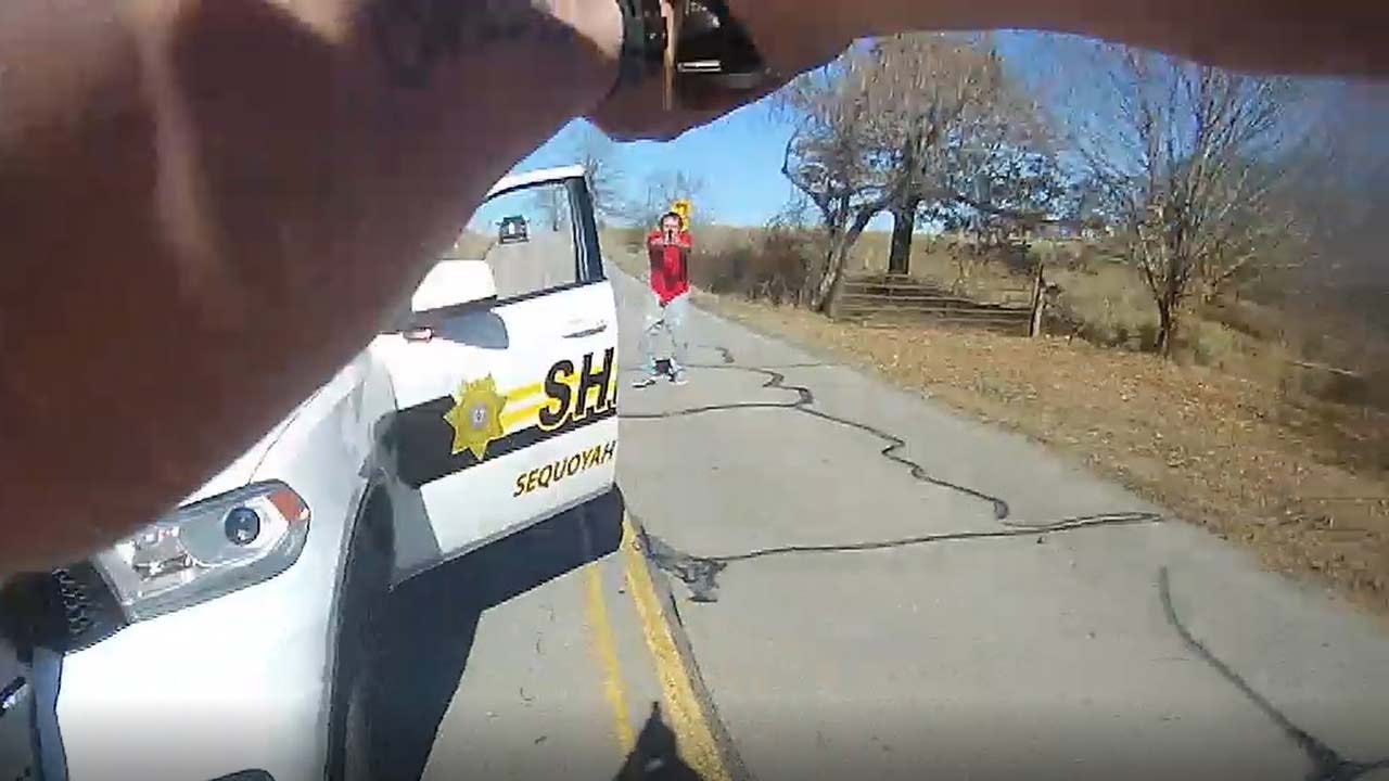 Dramatic Video Shows Deputies In Shootout With Sequoyah County Suspect