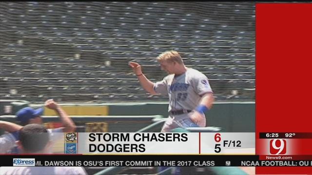 Dodgers Fall to Storm Chasers