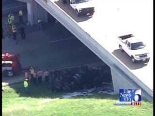 WEB EXTRA: SkyNews 6 Flies Over The Crash At 71st Street and Highway 169