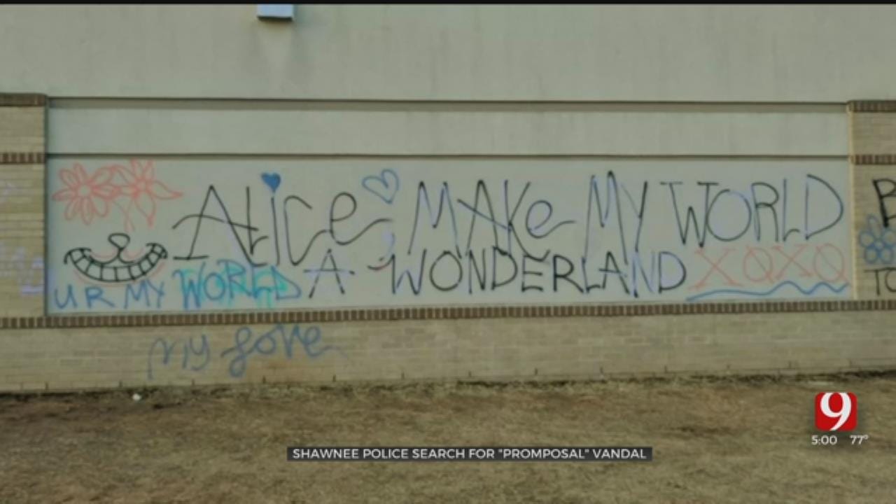 Promposal Graffiti Investigated By Shawnee Police, District