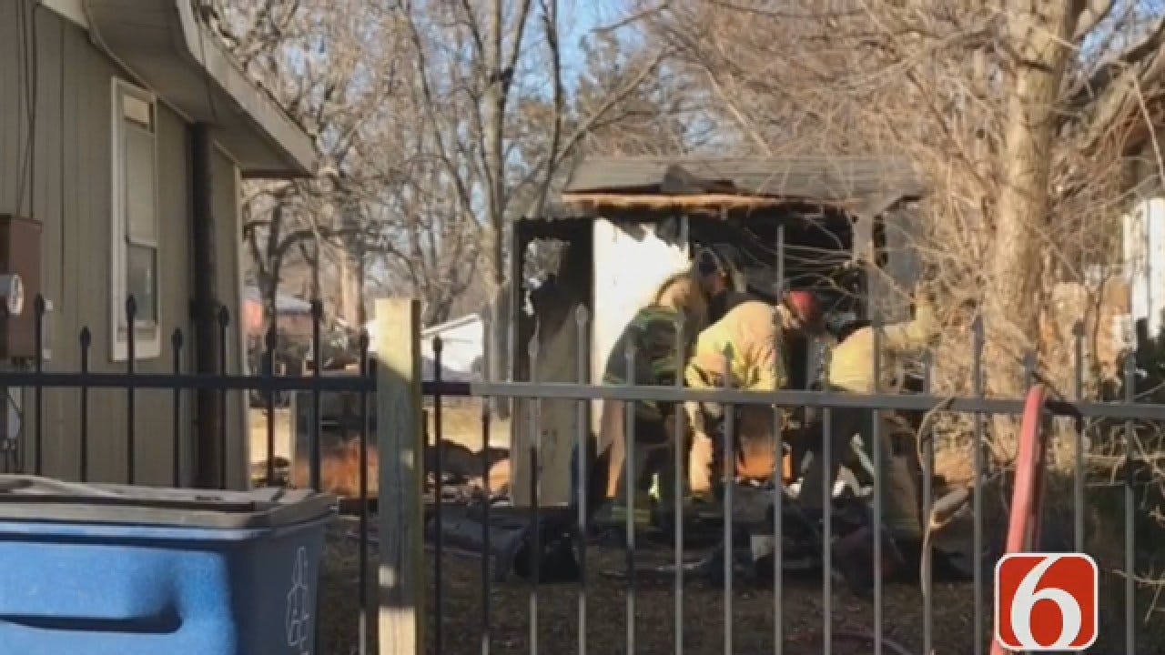 Emory Bryan: 2 People Killed In Tulsa Shed Fire