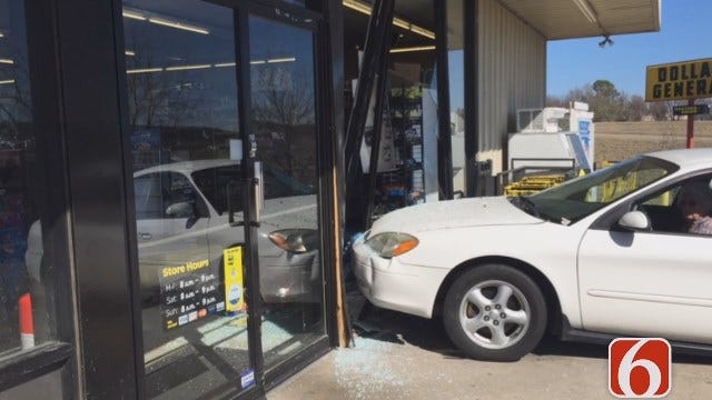 Meagan Farley: Driver Crashes Into Tulsa Dollar General