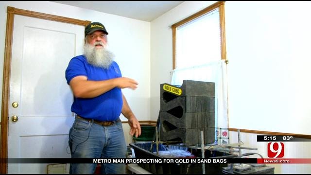 Oklahoma Man Digging For Gold From Home
