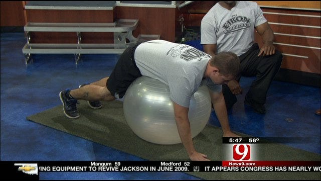 No Excuses: Stability Ball Walk