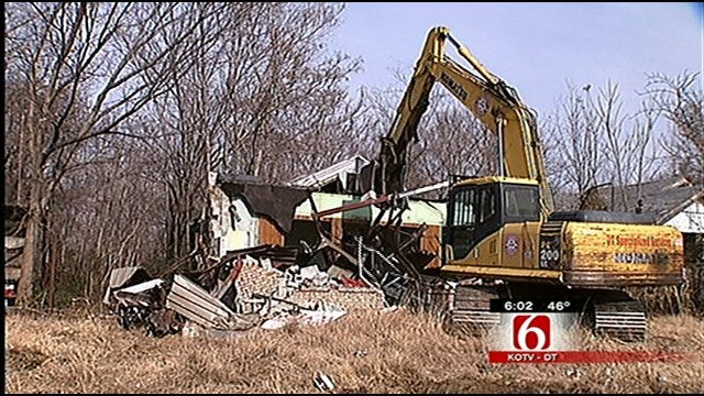 Tulsa Homes Demolished To Improve Midtown Neighborhood