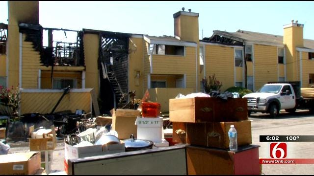 Dozens Of Tulsans Left Homeless From Apartment Fires