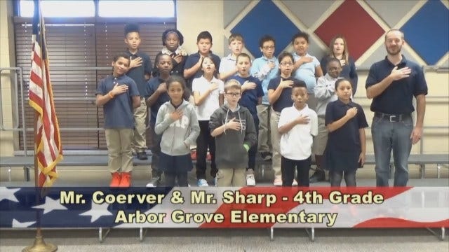 Mr. Coerver and Mr. Sharp's 4th Grade Class At Arbor Grove Elementary