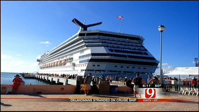 Piedmont Man Talks About Wife Being Stranded On Cruise Ship