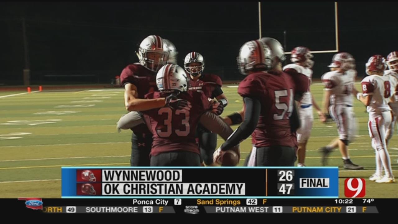 Wynnewood 26 at Oklahoma Christian Academy 47