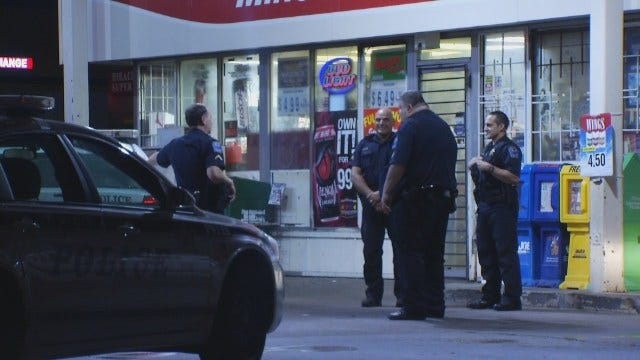 WEB EXTRA: Video From Scene Of East Tulsa Armed Robbery