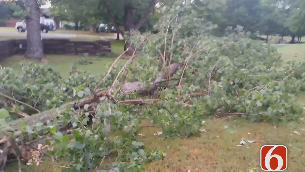 Dave Davis Gives Update On Collinsville Storm Damage