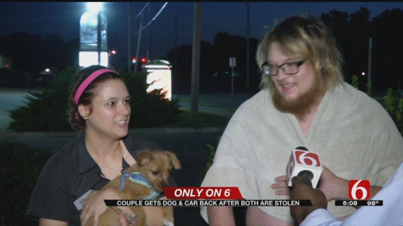 Tulsa Couple Gets Their Dog And Car Back After Both Are Stolen