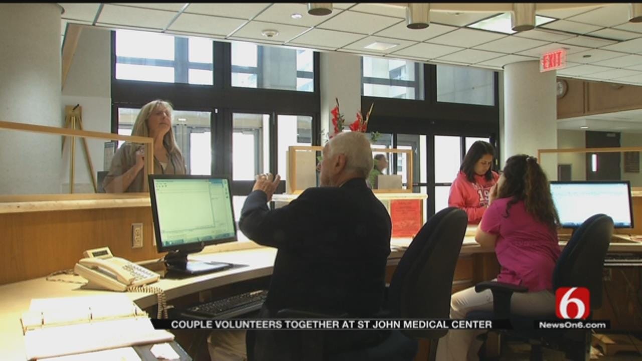 Volunteers Do Their Part To Help Tulsa Hospital Run Smoothly