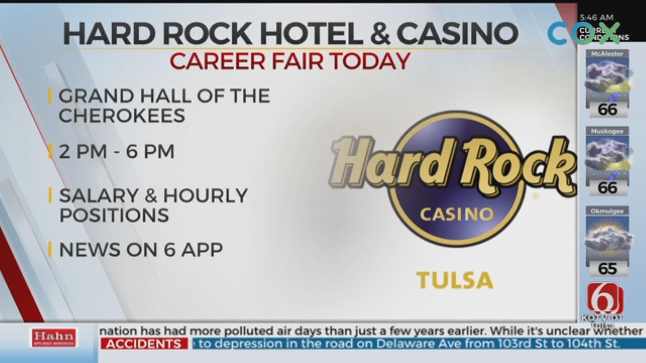 Tulsa's Hard Rock Hotel And Casino Holds Career Fair