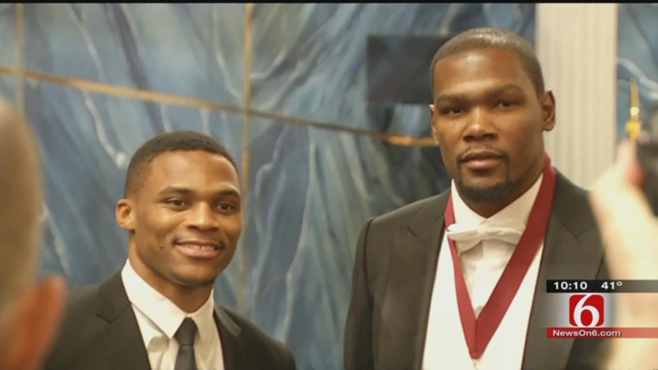 Kevin Durant, Oklahoma Legends, Inducted Into Hall Of Fame