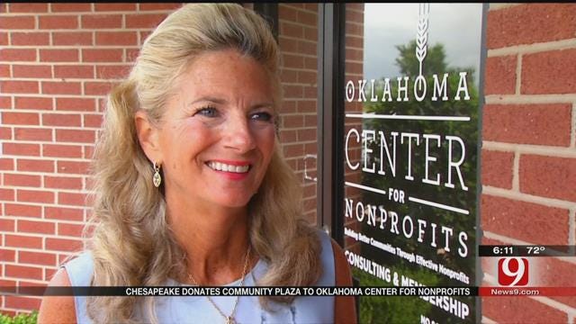 Chesapeake Donates Community Plaza To Oklahoma Center For Nonprofits