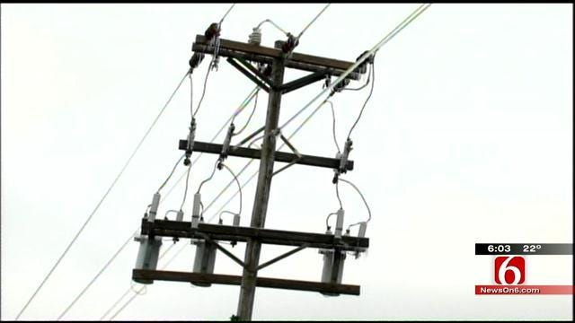 Crews Working Nonstop To Restore Power In Creek County