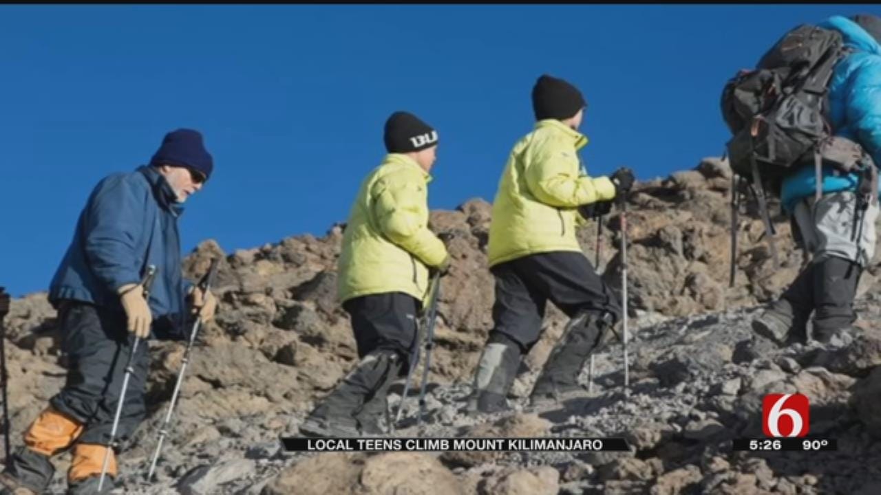 Tulsans Among Youngest Mt. Kilimanjaro Climbers, Raise Thousands For African School