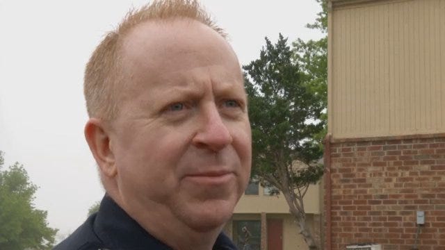WEB EXTRA: Tulsa Police Captain Steve Odom Talks About Shooting