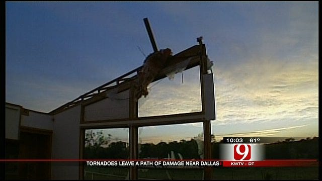 Tornadoes Rip Through Dallas Area, Leave Behind Severe Damage