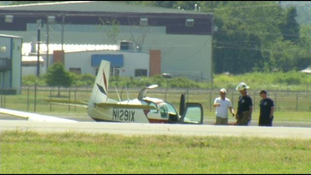 Single-Engine Plane Has Landing Issues At Jones Riverside Airport