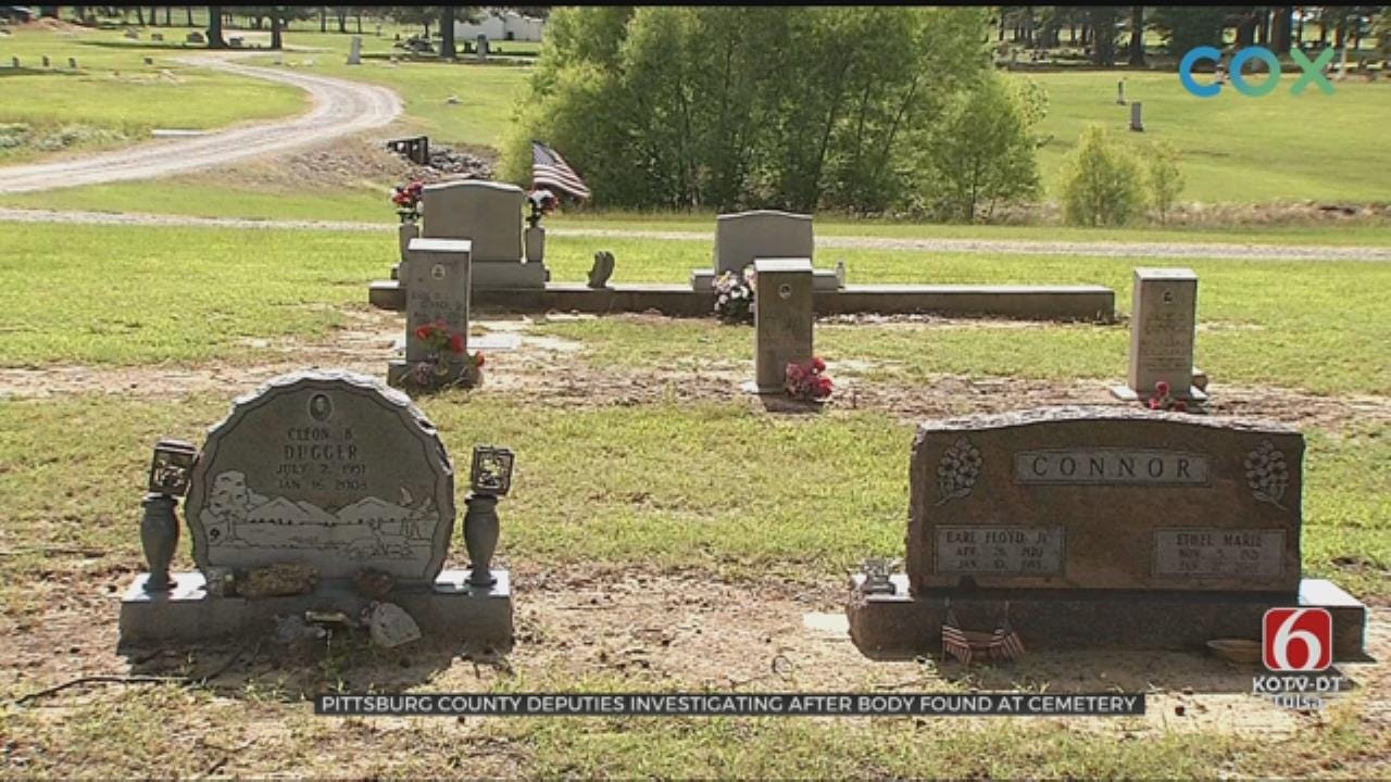 Pittsburg County Deputies Investigating After Body Found At Cemetery