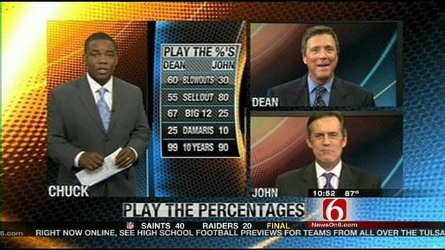 Play the Percentages: August 28, 2011