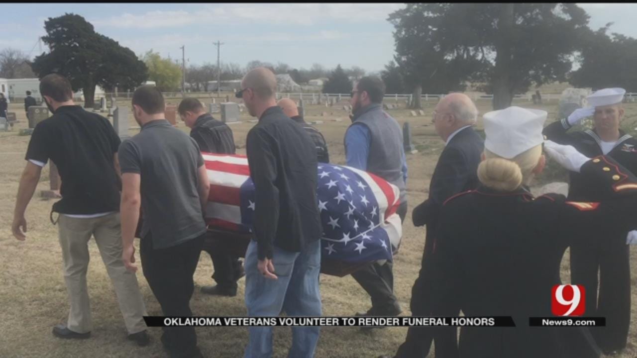 Oklahoma Veterans Volunteer To Render Funeral Honors