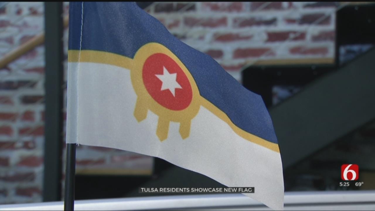 Months After City Approval, Tulsa Flag Catching On