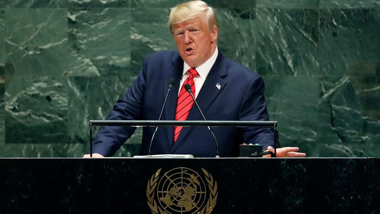 President Trump Promotes National Sovereignty During UN Speech