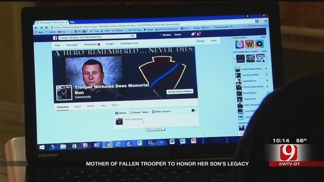 Mother Of Fallen Trooper Organizes Memorial Run