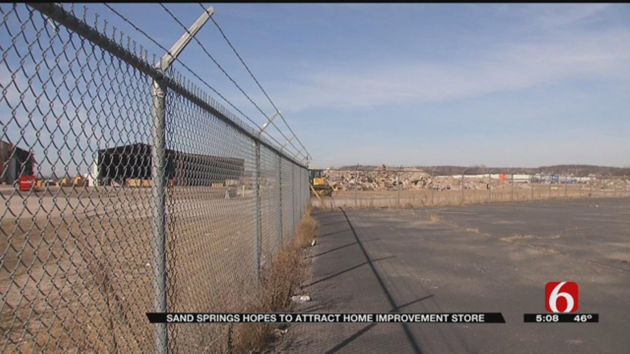 Sand Springs Has Hopes For Vacant Property