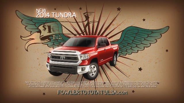 Fowler Toyota Tulsa: Truck Month