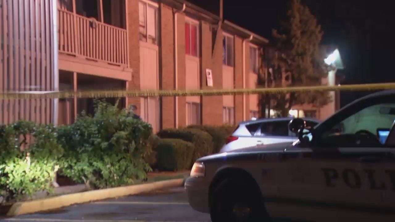 WEB EXTRA: Video From Scene Of Tulsa Apartment Complex Shooting