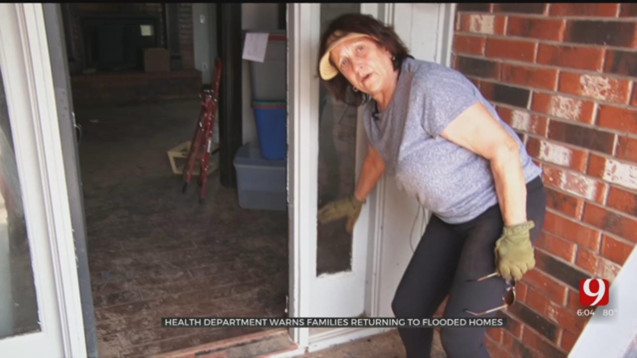 'It's 30 Years Of My Life': El Reno Resident Returns To Damaged Home After Flooding
