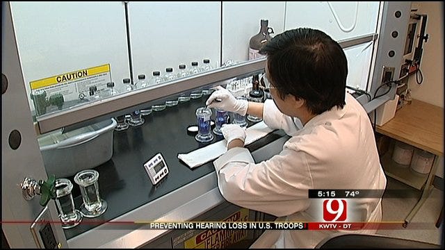 OKC Scientists Develop Medicine To Protect Soldiers' Hearing