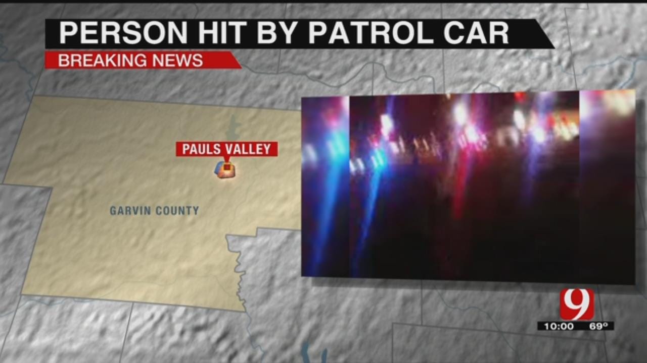 OHP: Police Officer Hits, Kills Pedestrian In Pauls Valley