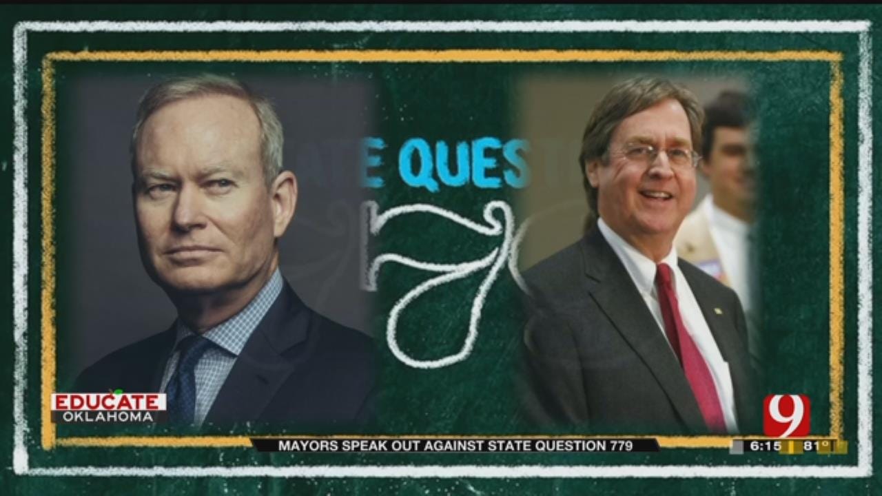 OKC, Tulsa Mayors Speak Out Against State Question 779