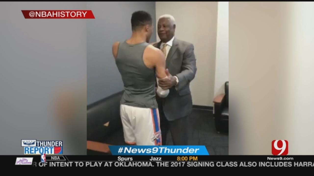 Oscar Robertson In OKC To Honor Russell Westbrook