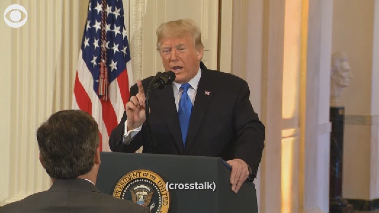 President Trump Calls CNN Reporter 'A Rude, Terrible Person'