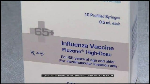 Tulsa Health Department Giving Flu Shots, Training For Public Health Emergencies