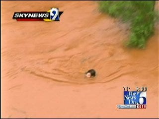 Oklahoma City Teen Rescued From Flood Waters