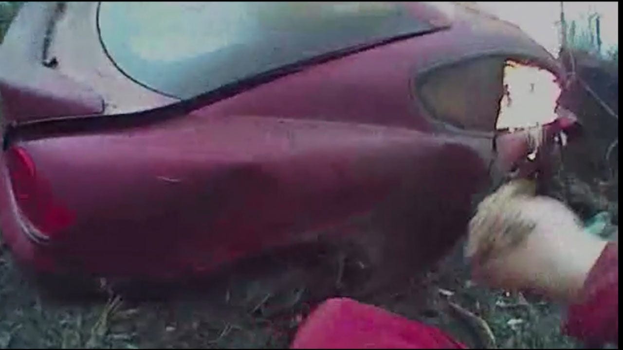 Bodycam Footage Shows Washington Co. Deputy Rescue Car Crash Victim