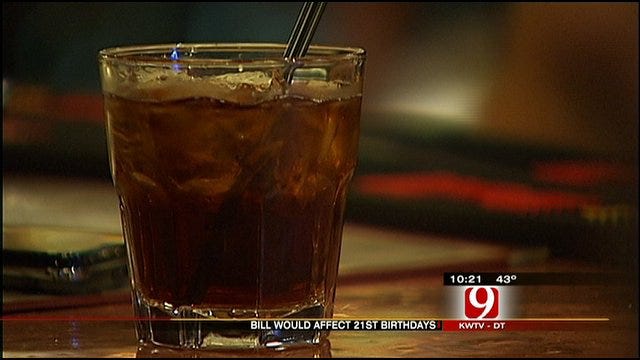 Oklahoma House Bill Delays Legal Drinking On 21st Birthday